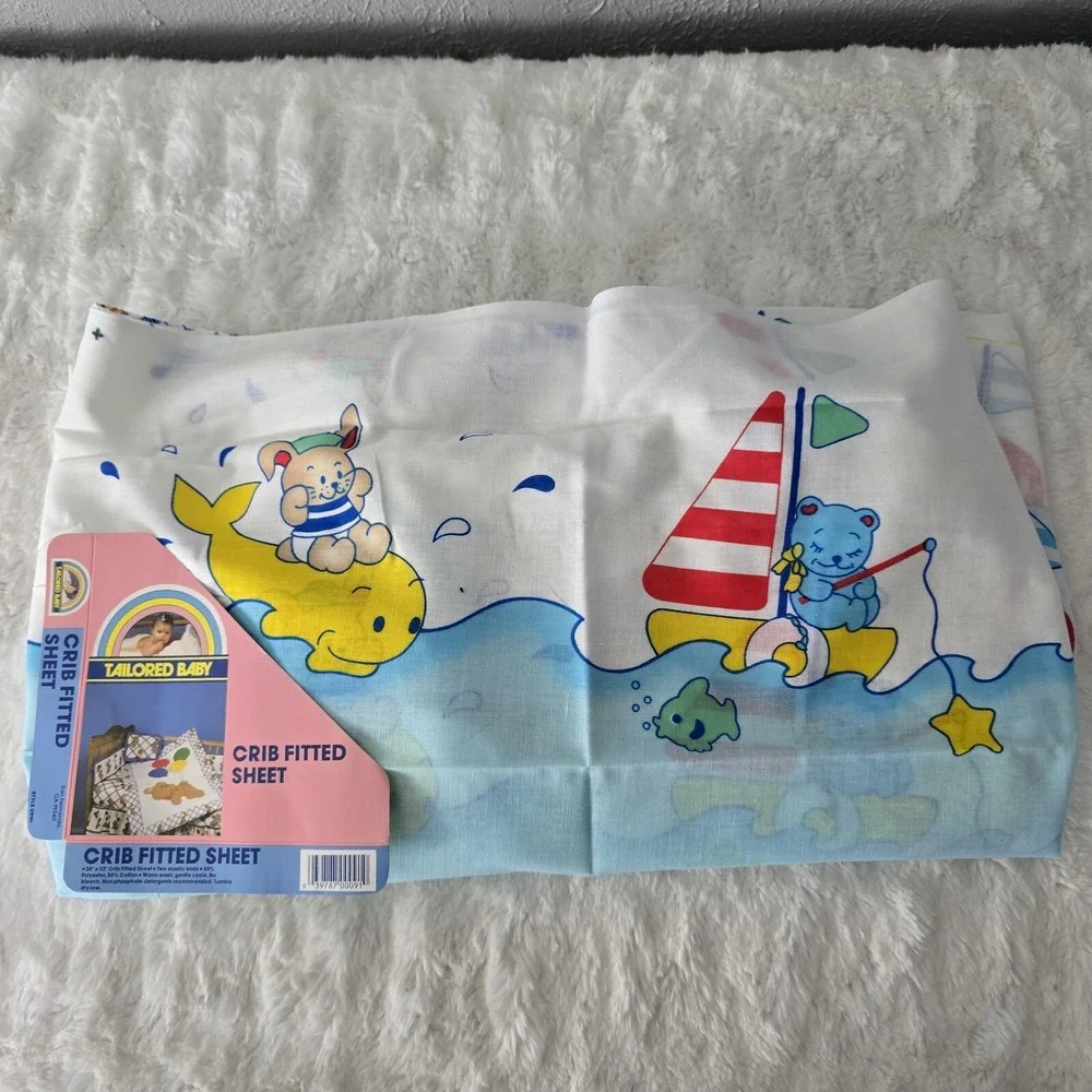 Tailored Baby Fitted Crib Sheet 28x52